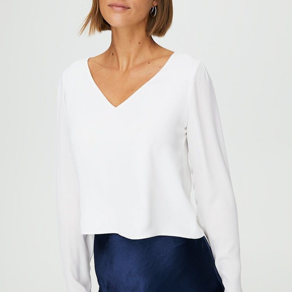 ARITZIA BABATON MURPHY BLOUSE - XS